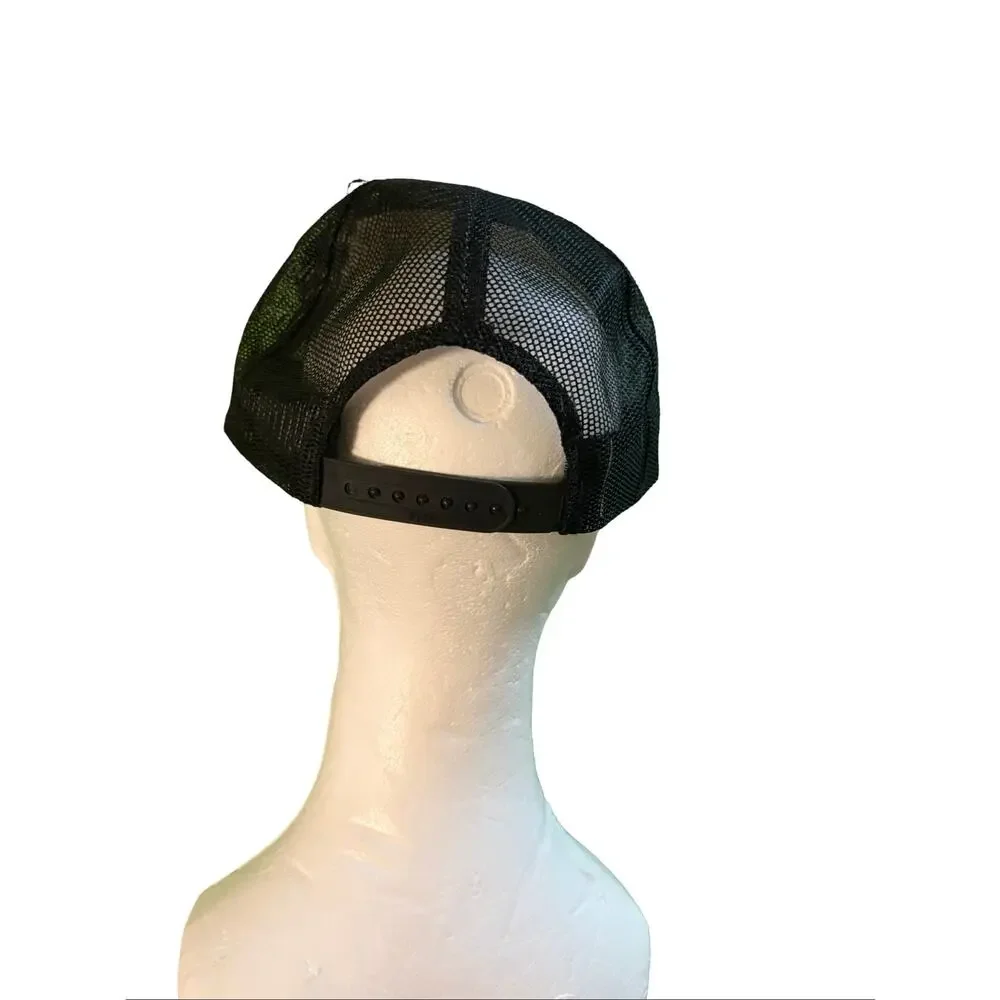 Motorcycle Missions Otto Trucker Hat Gray Black Snapback Mesh Cap OSFM